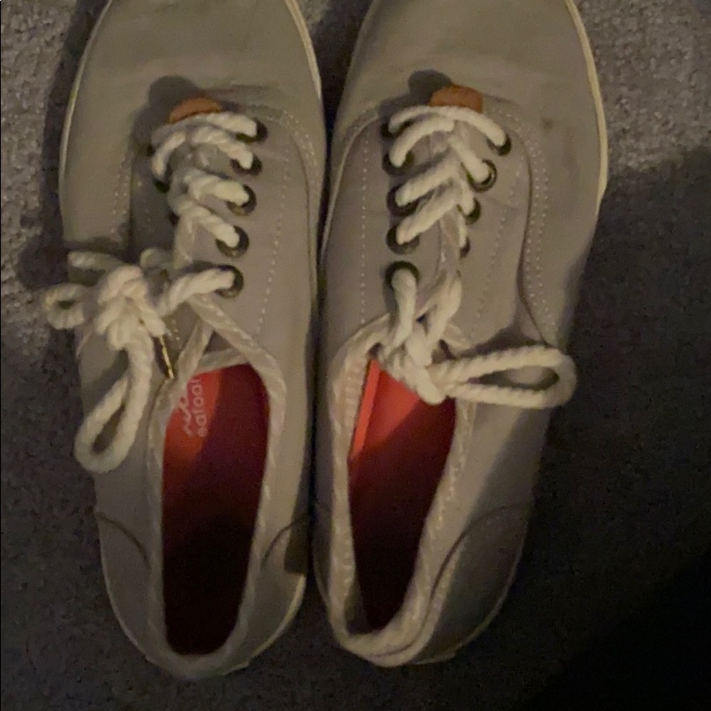 Grey flats
